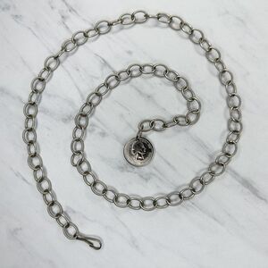 George Washington Coin Charm Chain Belt XS/Small (S) Y2K ✨